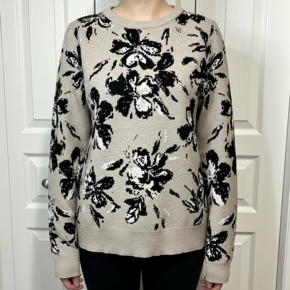 NWT Cynthia Rowley Pullover Crew Neck Sweater